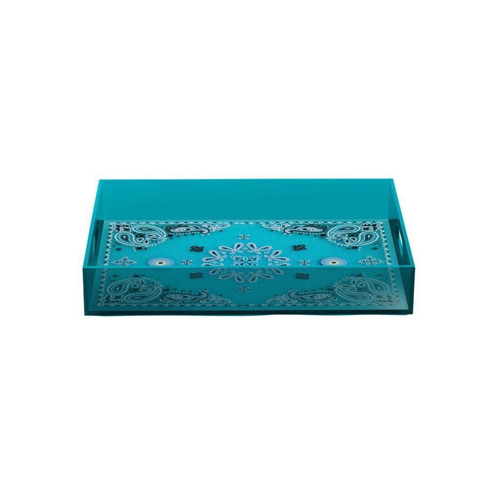 Blue Bandana Tray