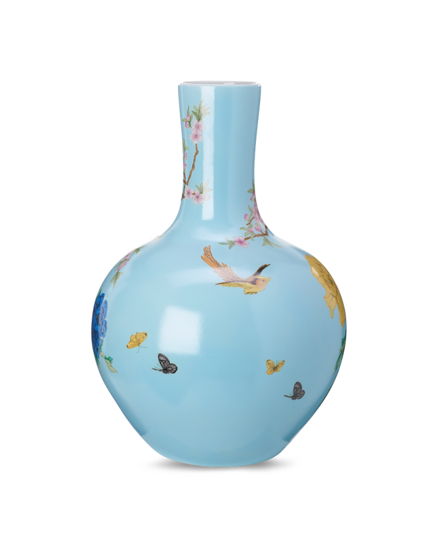 Ball body vase Light Blue