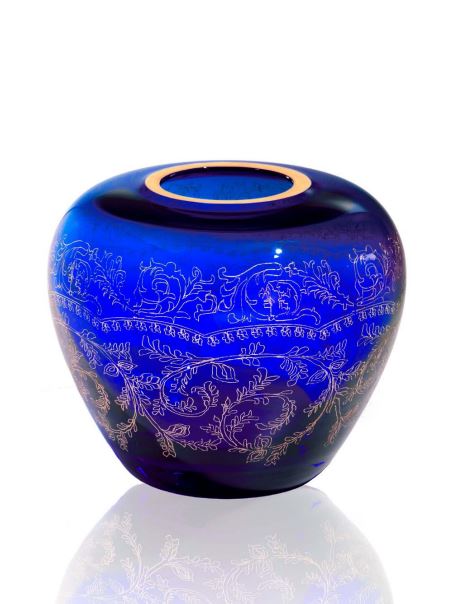 Orlo blue vase