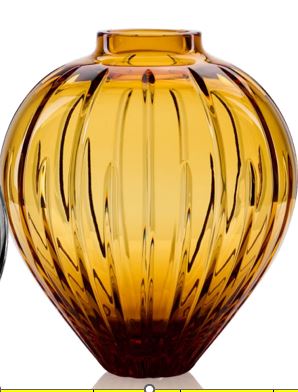 dark amber vase