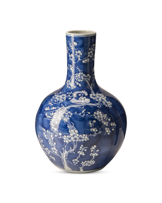 Vase Blossom blue S