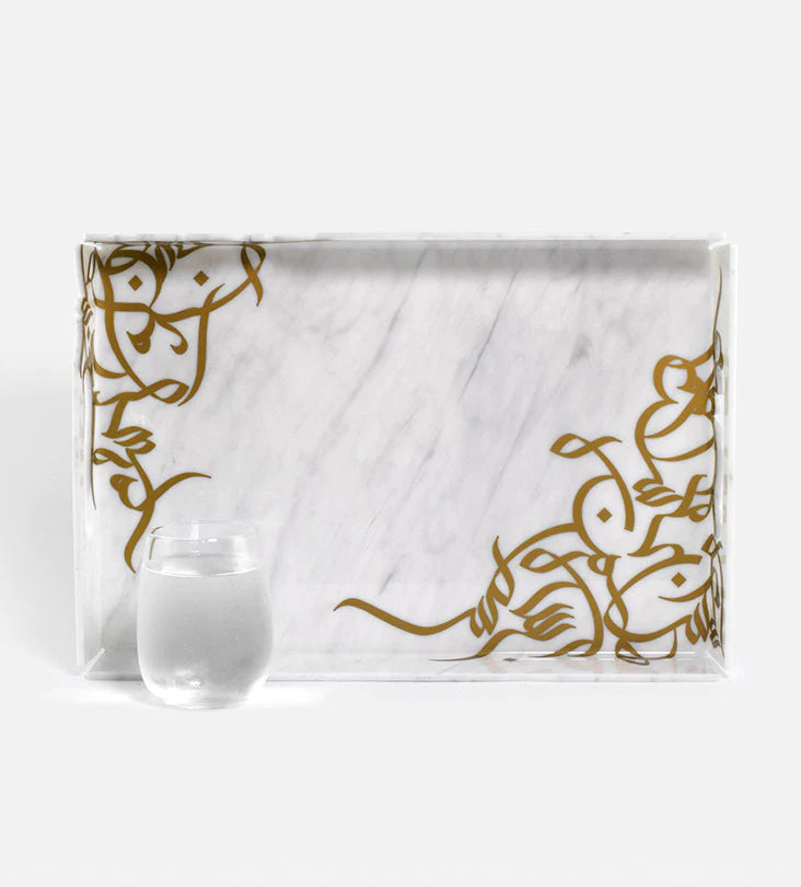 Calligraffiti Tray - Acrylic