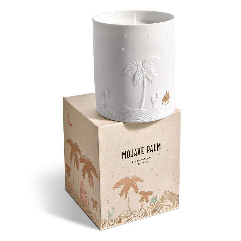 Mojave Palm" scented candle