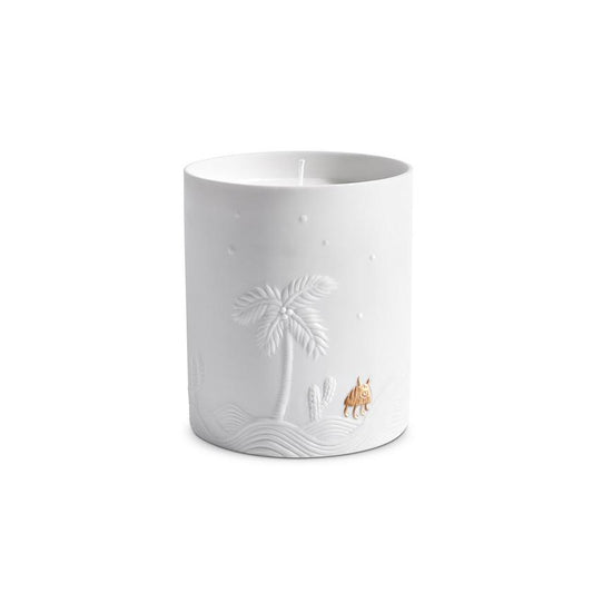 Mojave Palm" scented candle