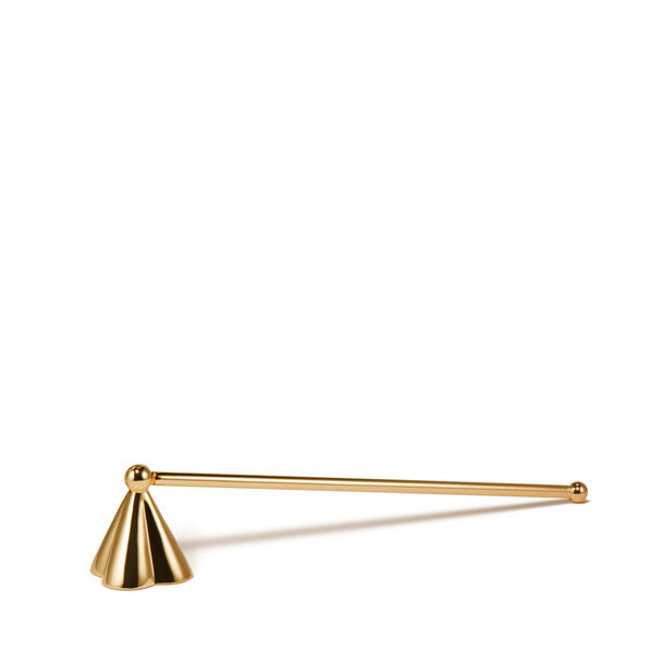 Petal Brass Candle Snuffer