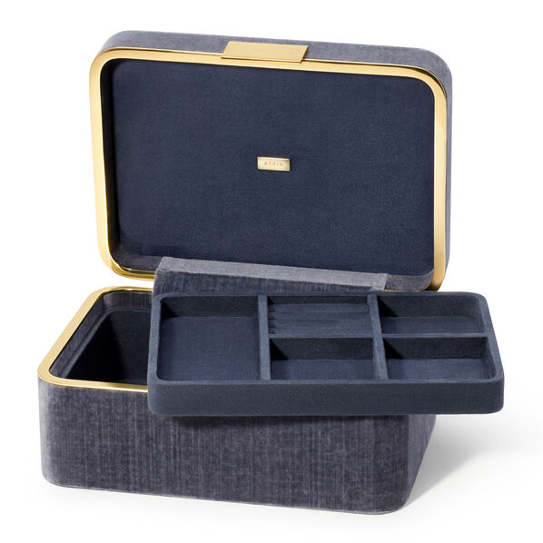 Beauvais Velvet Jewelry Box