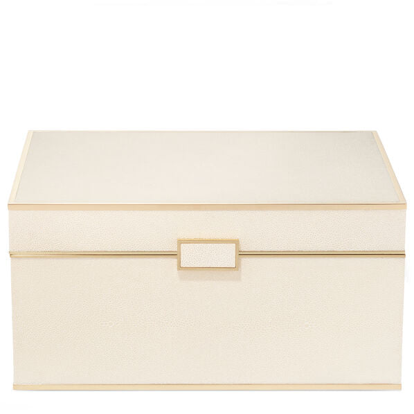 Classic Shagreen Luxe Jewelry Box