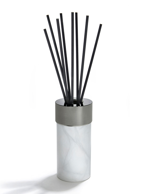 La Cire Candle Alabaster / Gunmetal