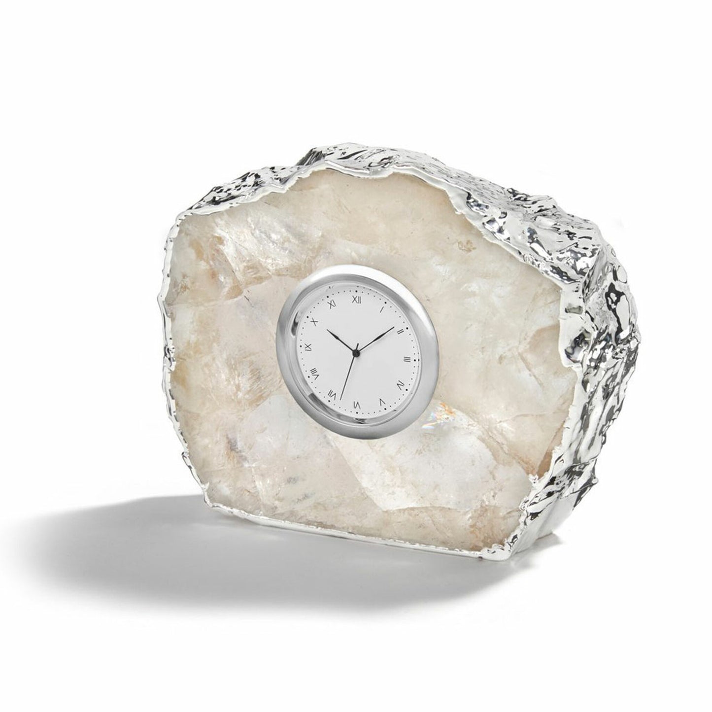 Clock Crystal Silver