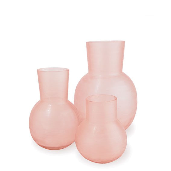 Yeola Large Vase, Rose