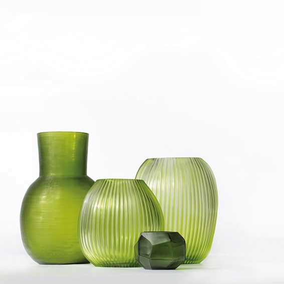 Nagaa Light Green L Vase