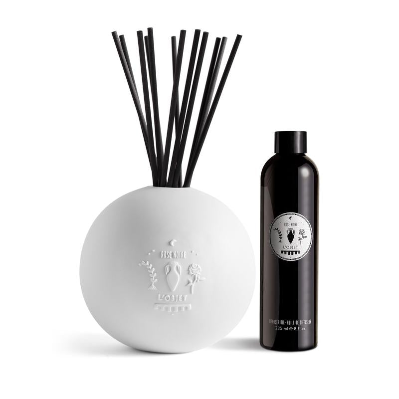 Rose Noire Porcelain Diffuser Set (Exclusive)