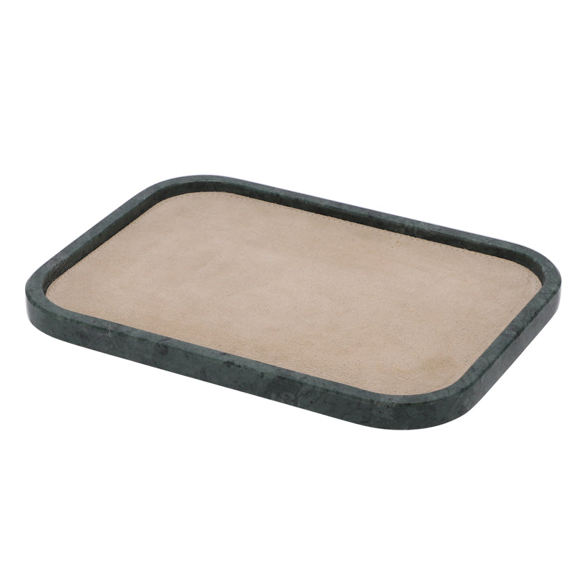 Polo Marmo Stackable Valet Tray Small- Ivory