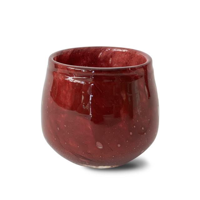 Clara Tealight Candle Holder - Garnet