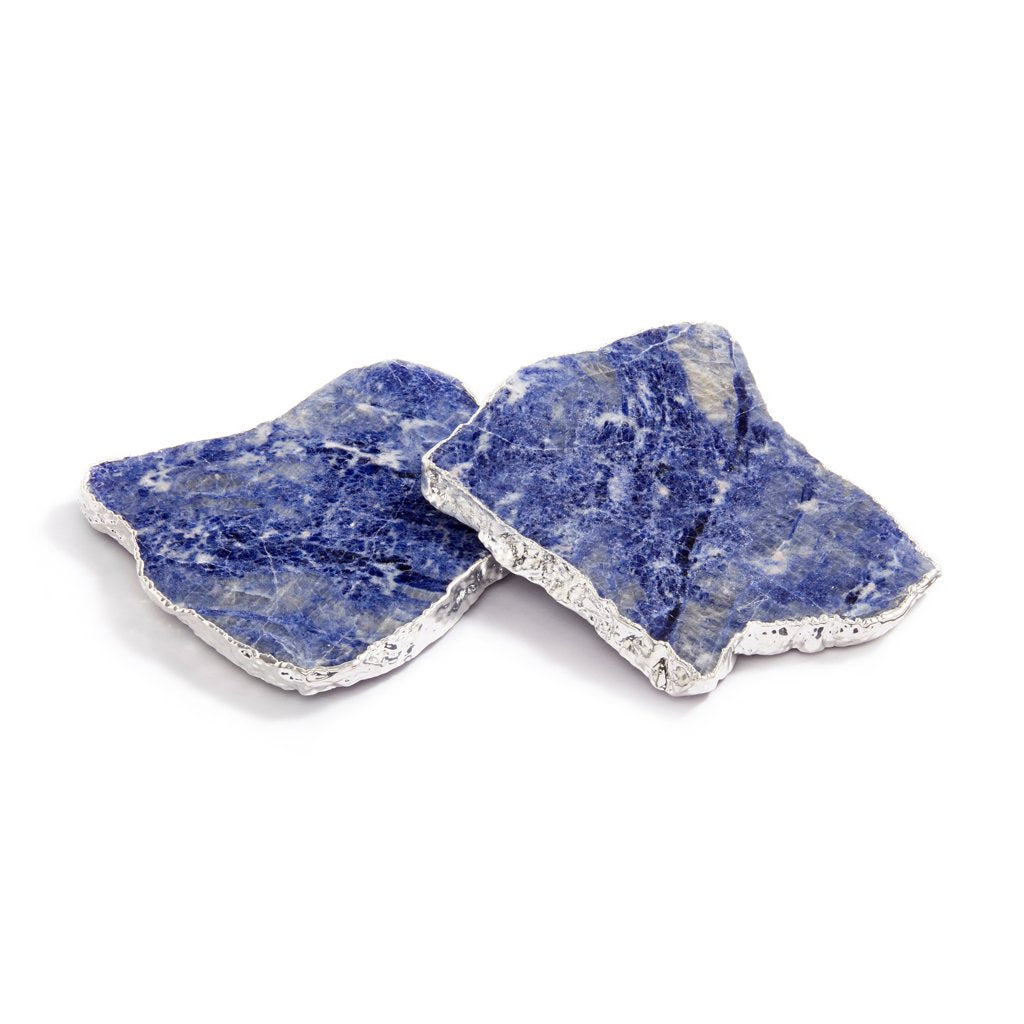 Kivita Coasters Indigo Silver