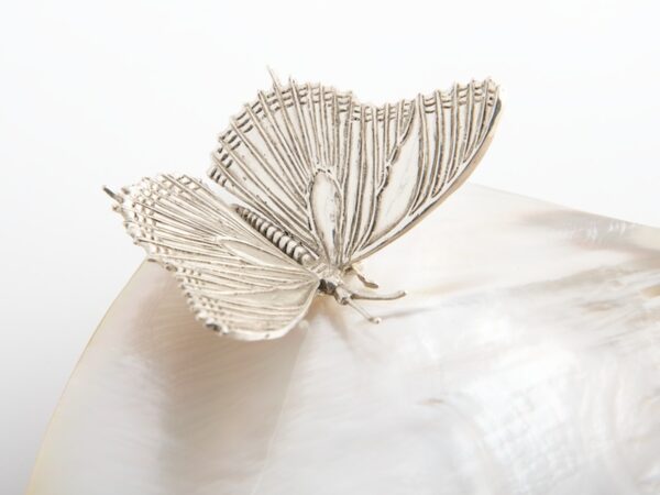 Butterfly Silver - Mother of Pearl Plate