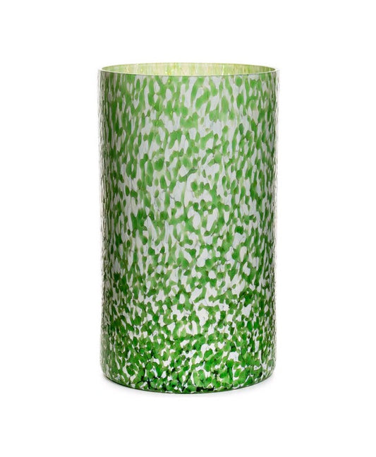 Macchia su Macchia Emerald & Ivory Vase Extra Tall