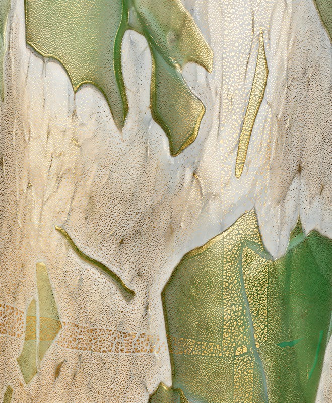 Nougat Golden Green Tall Vase