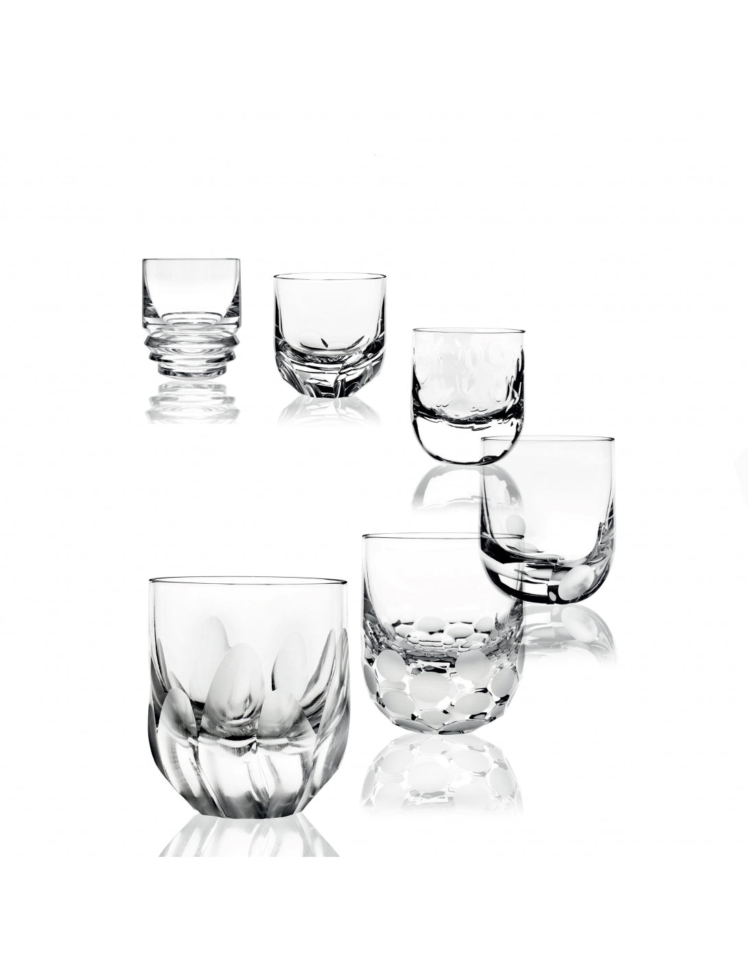 Harry's set of 6 assorted DOF tumblers