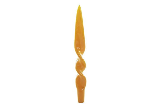 Twisted Taper Candles, Set of 2- Beige