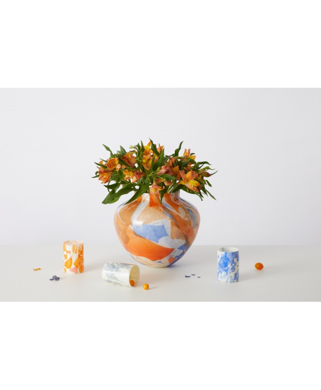 Nougat Summer Olla Vase Large