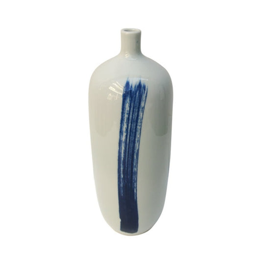 Vase Artiste Trace Bleue