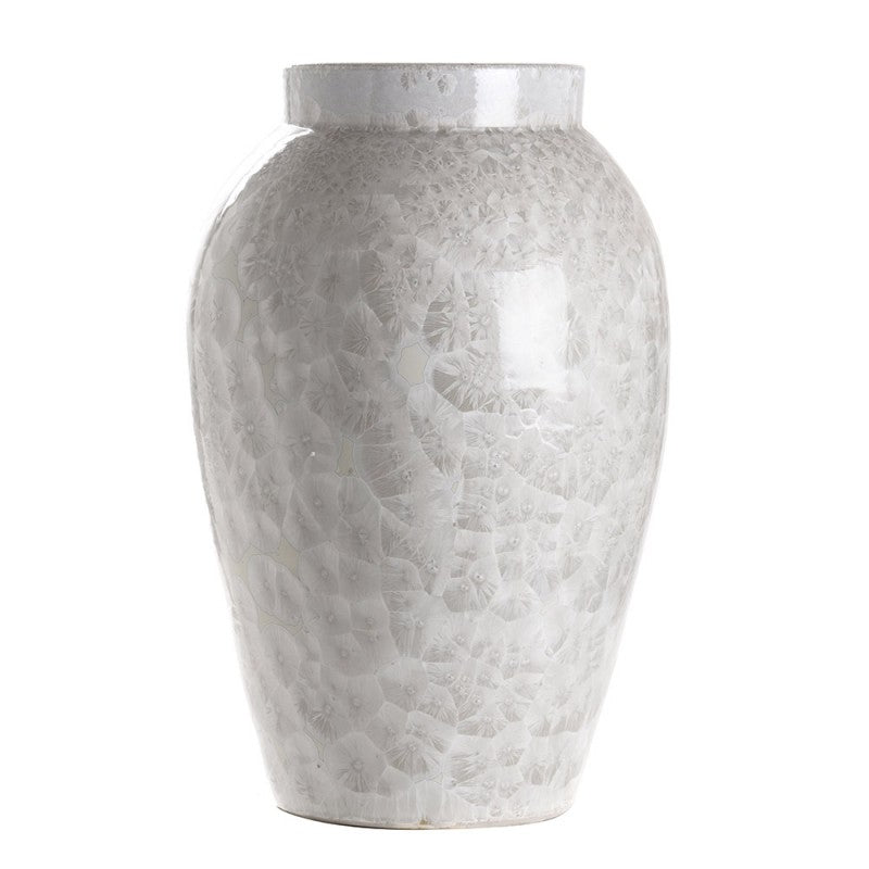 Round pearly vase